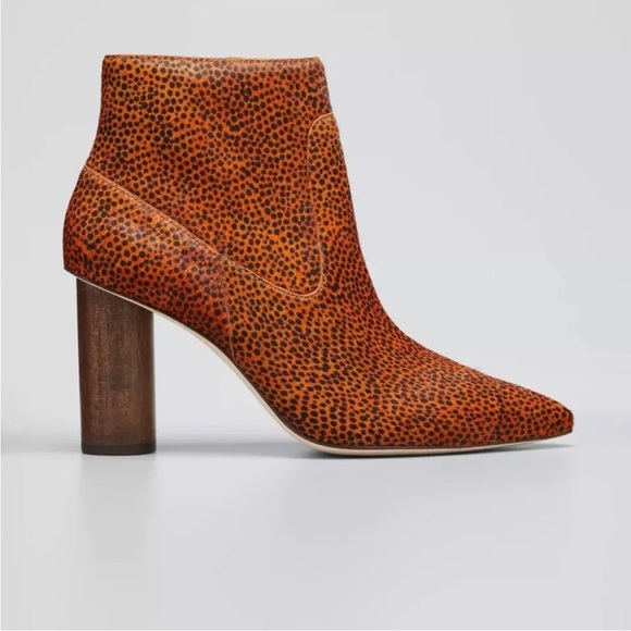 Ulla Johnson Helia Mid-Heel Booties - Picture 2 of 12